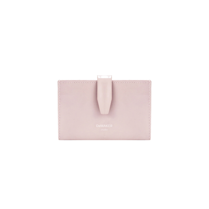 [예약배송 5/29일 출고] Folding wallet-soft pink